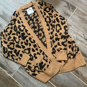 Leopard cardigan